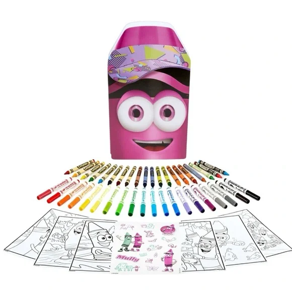 Crayola Mully Limited Edition Art Case and Set 60+ Pieces - Picture 5 of 10